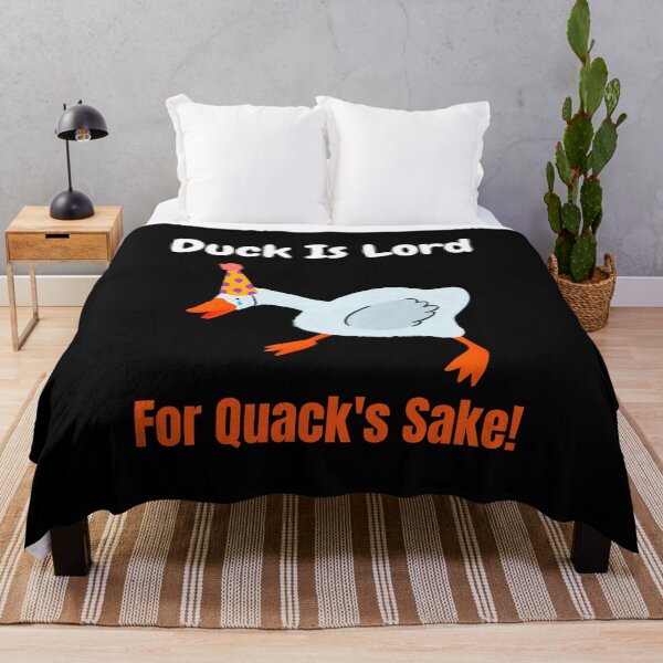 Item preview, Duck Is Lord For Quack's Sake Funny Duck Joke designed and sold by Scratches Tees.