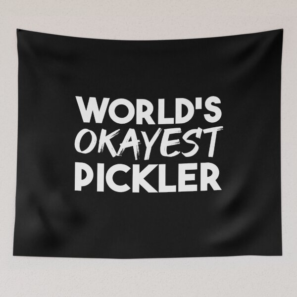 Item preview, World's Okayest Pickler designed and sold by jacks-tees.
