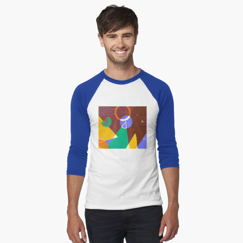 Item preview, Baseball ¾ Sleeve T-Shirt designed and sold by luisinasalce.
