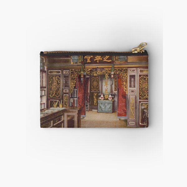 Item preview, Vintage photo of an ornate Chinese Pharmacy 1890 designed and sold by Vintage Designs +.