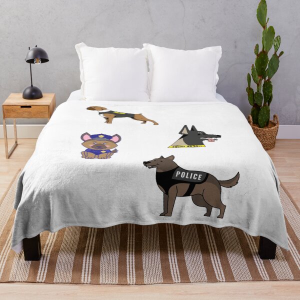Item preview, Police Dog Sticker Pack Essential Animal Design designed and sold by Glike.
