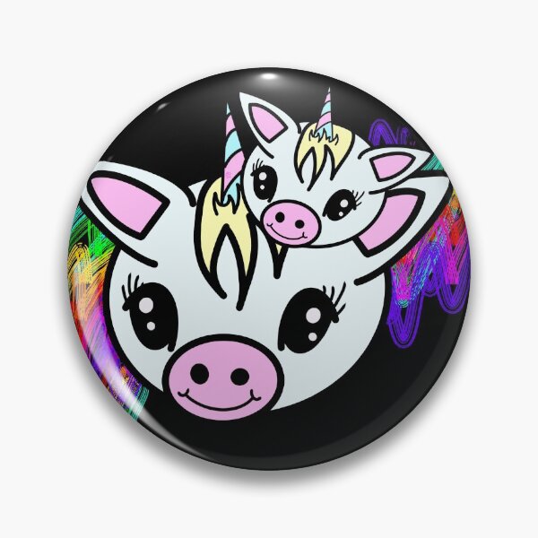Artikelvorschau, Kleines niedliches Regenbogen-Einhorn entworfen und verkauft von BV-creas.