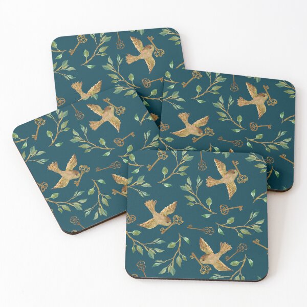 Item preview, Birds and Keys Magical Mystery Garden designed and sold by Cecilia Mok.