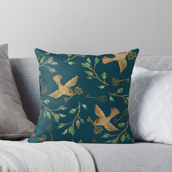Item preview, Birds and Keys Magical Mystery Garden designed and sold by Cecilia Mok.