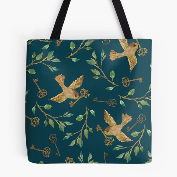 Item preview, Birds and Keys Magical Mystery Garden designed and sold by Cecilia Mok.