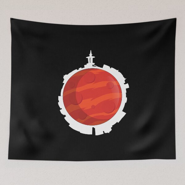 Item preview, city on mars  designed and sold by TakeiteasySH ⭐⭐⭐⭐⭐.