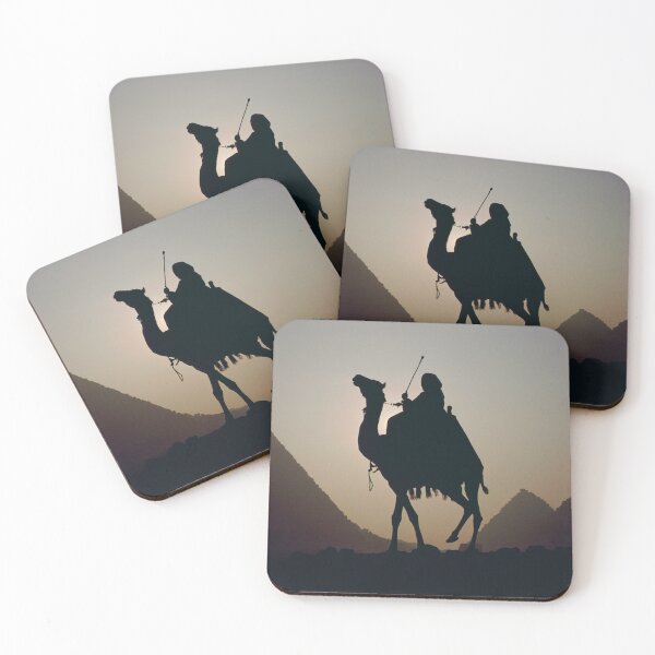 Item preview, Camel and The Great Pyramids of Giza in Egypt designed and sold by MonsaviFashion.
