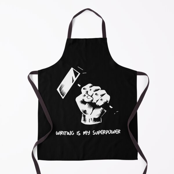 Item preview, Writing Is My Superpower Fist Hammer designed and sold by Unworldly.