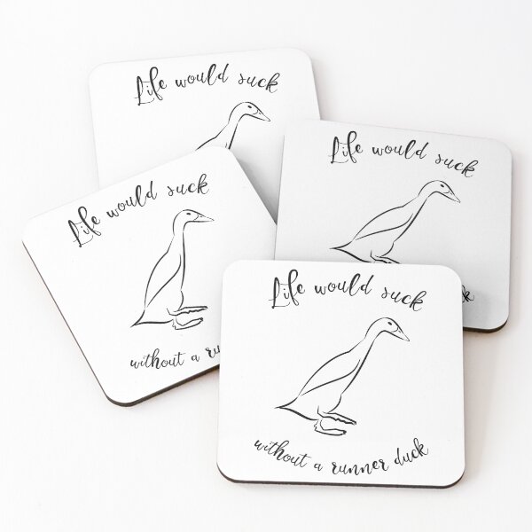 Item preview, life would suck without a runner duck - runner duck t-shirt design designed and sold by Camisetita.