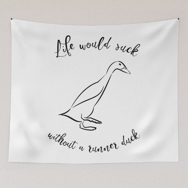 Item preview, life would suck without a runner duck - runner duck t-shirt design designed and sold by Camisetita.