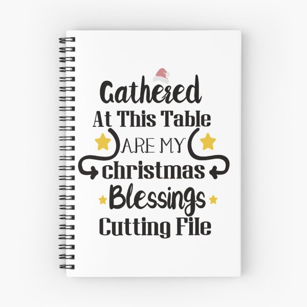 Item preview, Cathered at this table are my christmas blessing cutting file designed and sold by chris299.