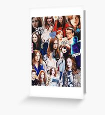 Karen Gillan Greeting Card