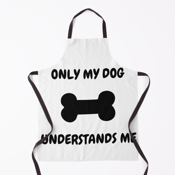 Item preview, Only My Dog Understands Me Bone Clipart designed and sold by LuckyKermit.