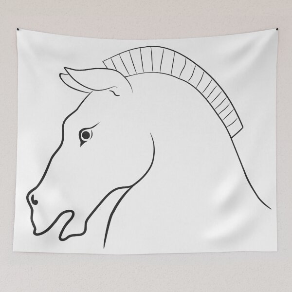 Item preview, Horse head designed and sold by siloto.