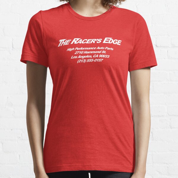 The Racer's Edge V1 (White) Essential T-Shirt