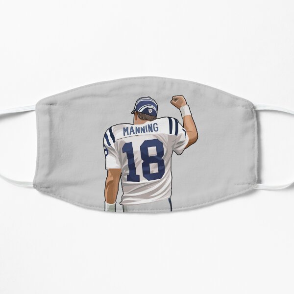 Peyton Manning Yes Win Flat Mask