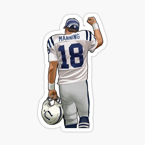 Eli manning sticker on jersey Clearance