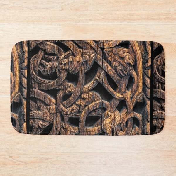 Item preview, Viking Norwegian Stave Church Carving Detail designed and sold by Orkneyology.