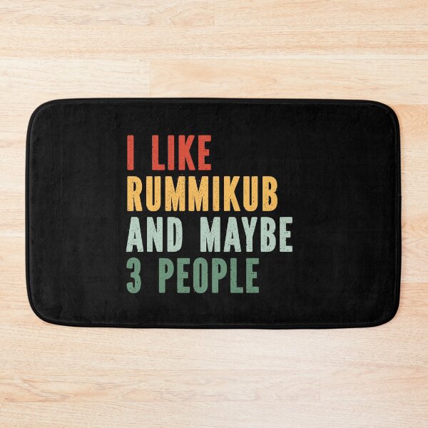 Item preview, I Like Rummikub and Maybe 3 People Grunge designed and sold by Eatmyshirtz.