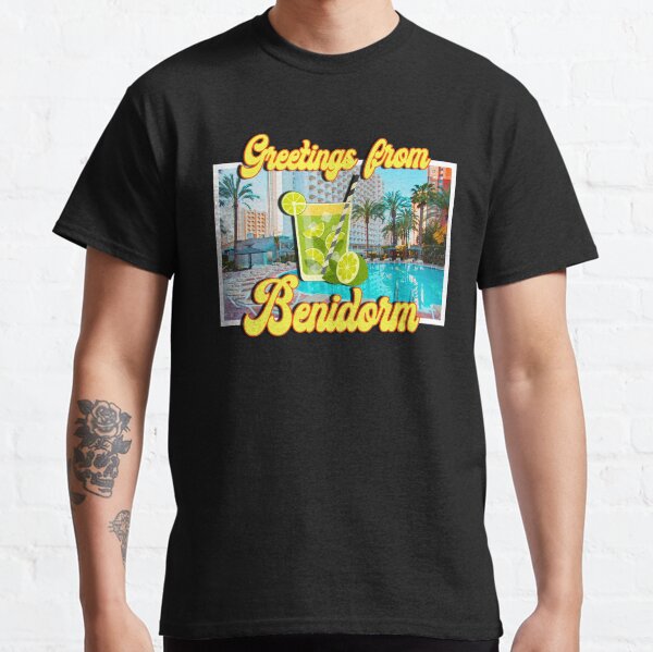 Saludos desde Benidorm Camiseta clásica