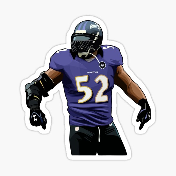 Ray Lewis Stay Back Sticker