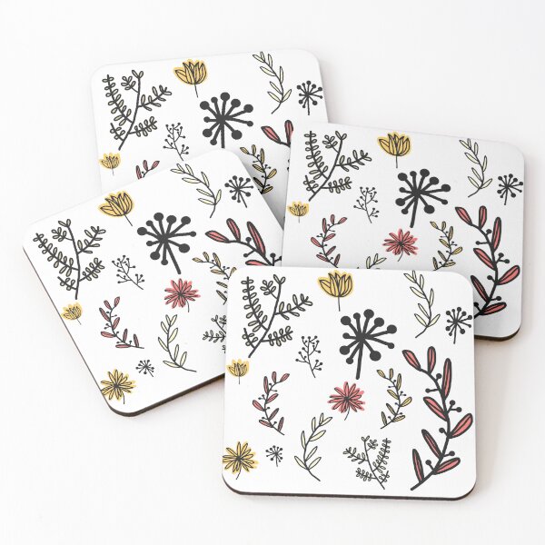 Item preview, Flowers pattern nature minimalist handmade cool  designed and sold by Tropical Blood.