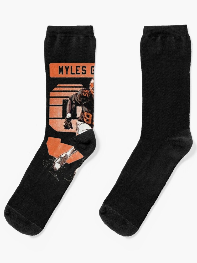 Myles Garrett 95 for Cleveland Browns fans' Socks for Sale by Simo