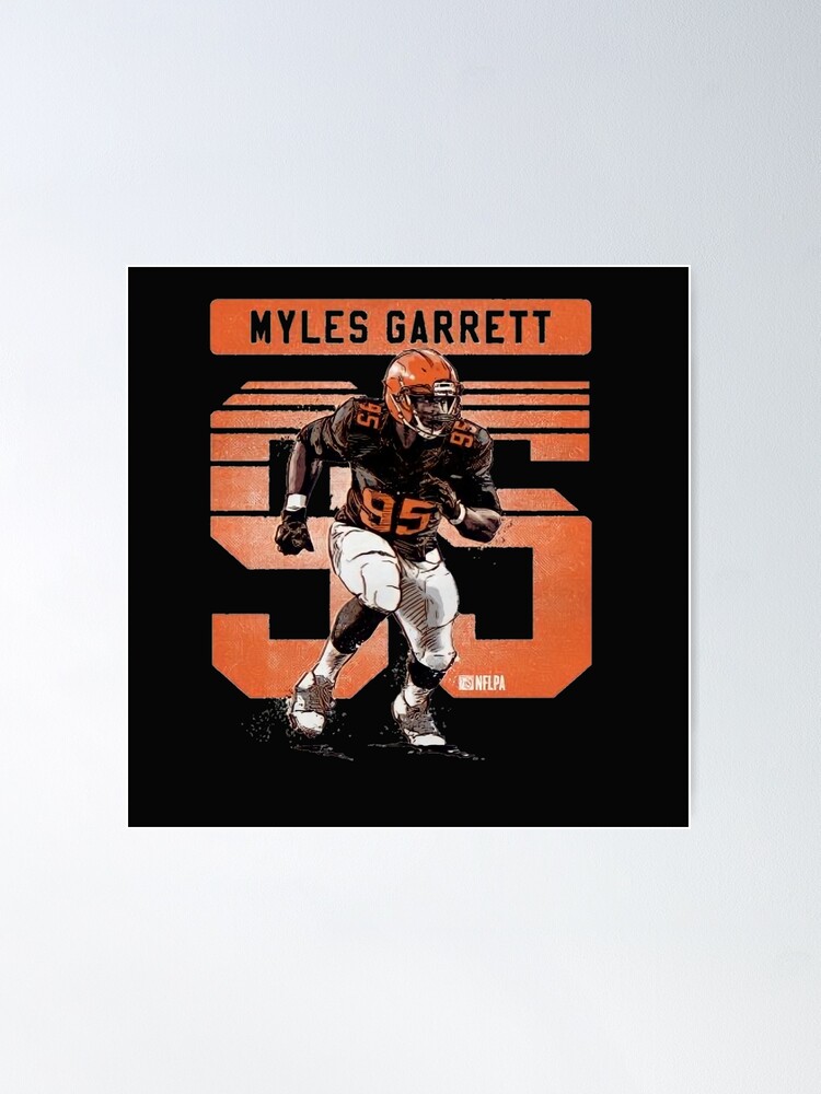 Myles Garrett Cleveland Browns Defensive End Art Wall Room Poster - POSTER  20x30