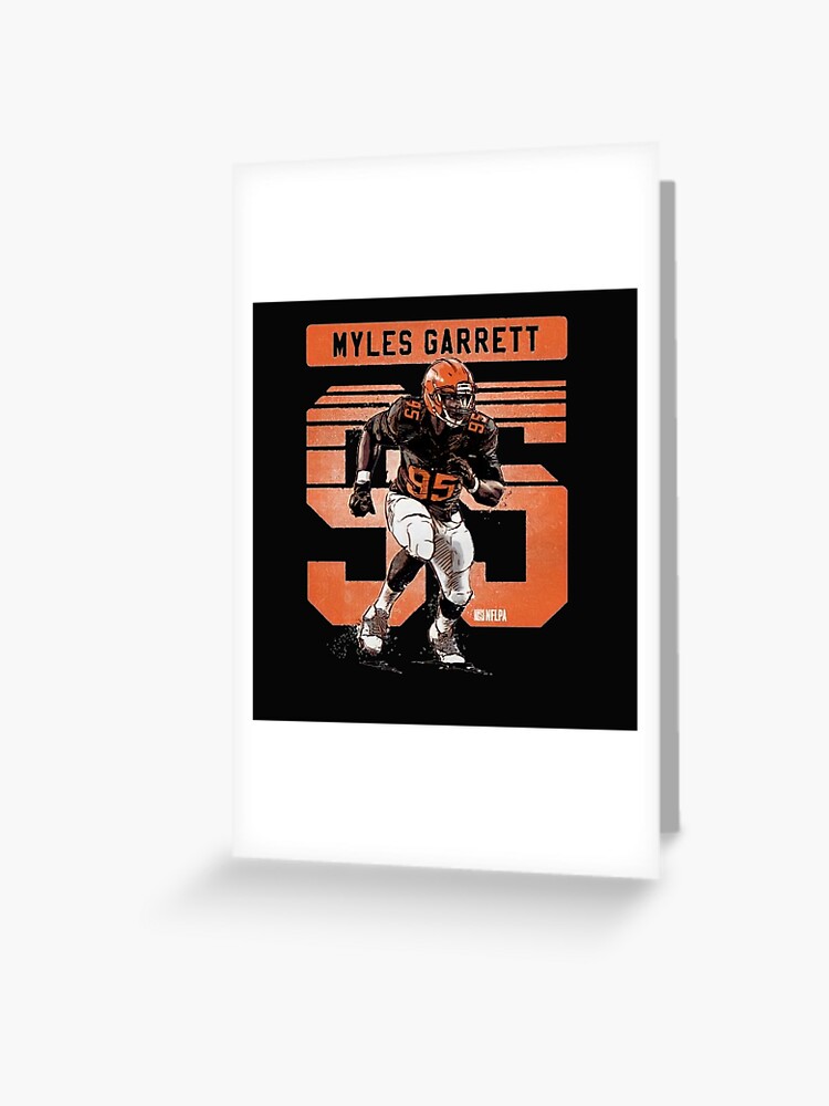 Myles Garrett 95 for Cleveland Browns fans Poster for Sale by Simo-Sam