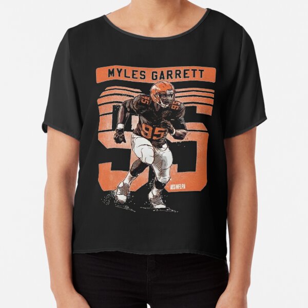 Myles Garrett Women's T-Shirt, Cleveland Football Women's V-Neck T-Shirt