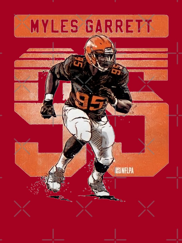 Myles Garrett 95 for Cleveland Browns fans Essential T-Shirt for Sale by  Simo-Sam