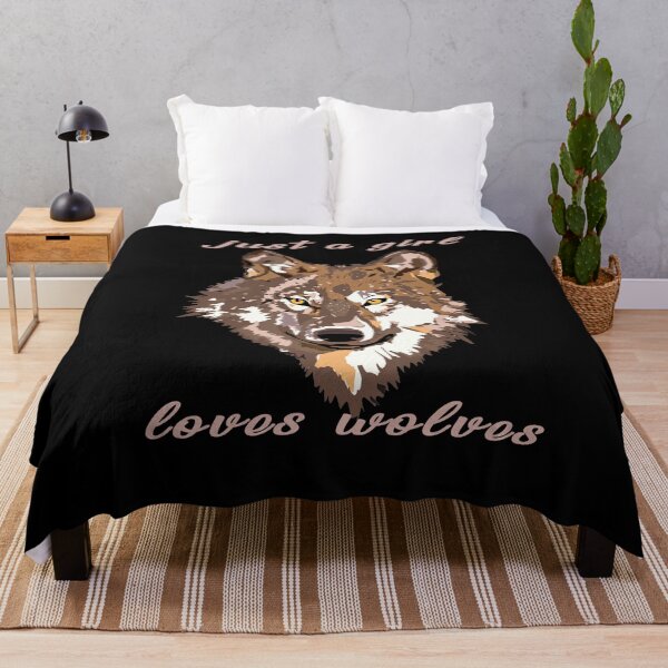Item preview, just a girl who loves wolves designed and sold by joy81.