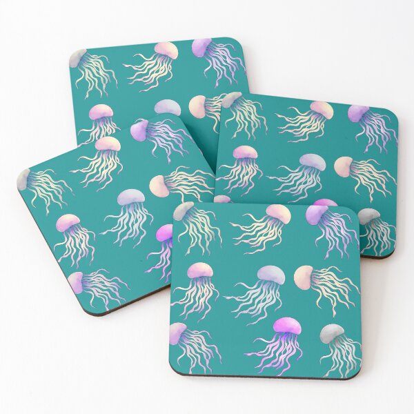 Item preview, Colourful Radium Underwater Jellyfish  designed and sold by ArtbyCharmante.