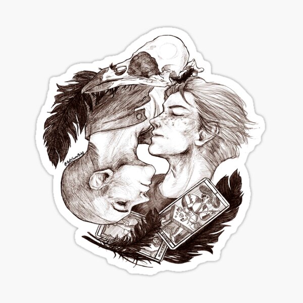 Ronan and Adam Sticker