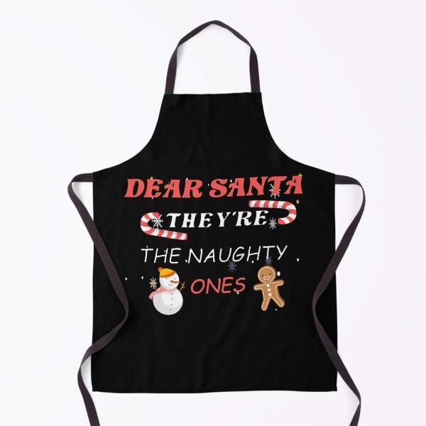 Item preview, DEAR SANTA THEY'RE THE NAUGHTY ONES FUNNY CHRISTMAS WITH CANDY MAN AND SNOWMAN designed and sold by AchrafOc.