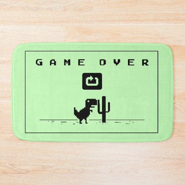 Item preview, Dinosaur Game Over designed and sold by nikkobonz.