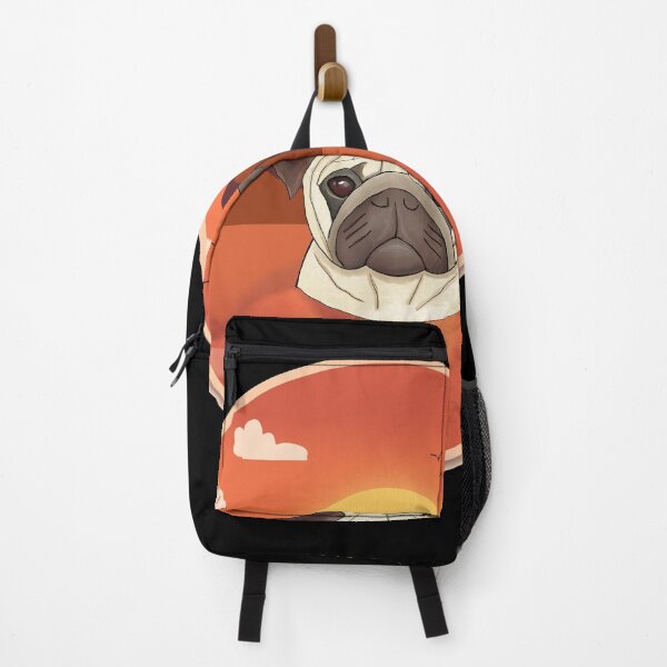 Item preview, Copy of Pug with Sunset Background designed and sold by kosethk.