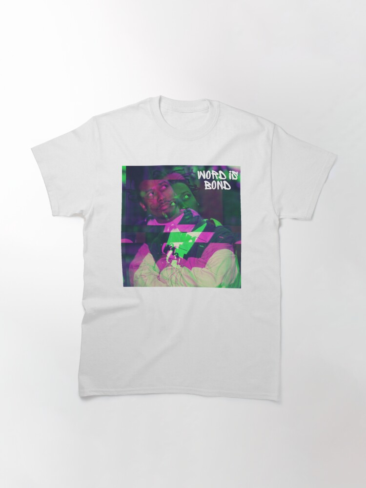 Word Is Bond ODB Pink and Green Glitch | Classic T-Shirt