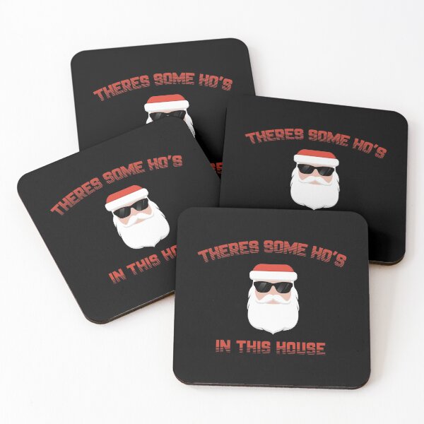 Item preview, THERES SOME HOS IN THIS HOUSE FUNNY CHRISTMAS RETRO designed and sold by AchrafOc.