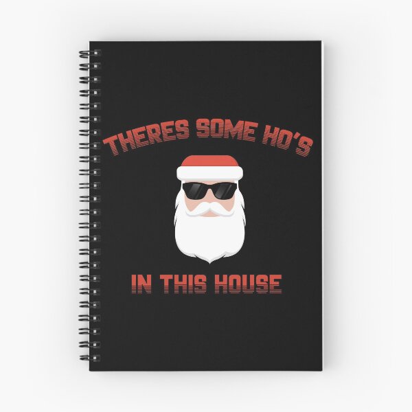 Item preview, THERES SOME HOS IN THIS HOUSE FUNNY CHRISTMAS RETRO designed and sold by AchrafOc.