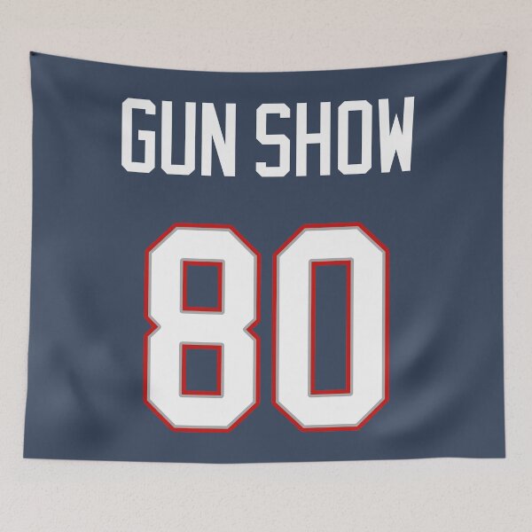 Item preview, Limited Edition Gun Show 80, Gunner Olszewski Jersey Style Shirt, Patriots Shirt Phone Case, Mug & Wall Tapestry! designed and sold by GoatGear.