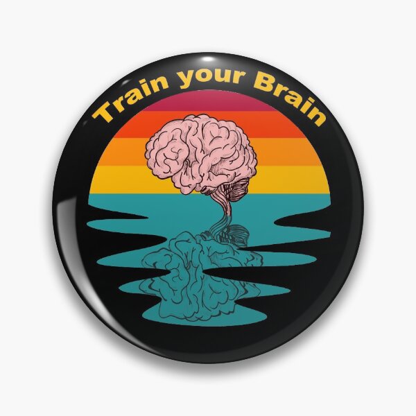 Item preview, Train your Brain Funny illustration Gift  designed and sold by KO-Design.