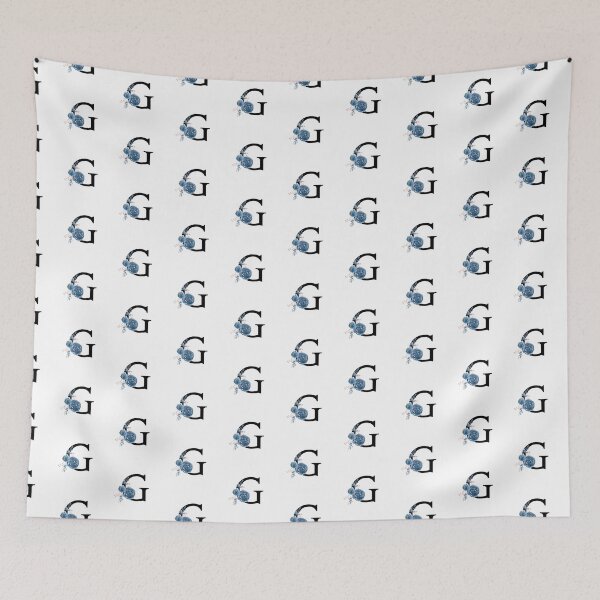 Item preview, Monogram Floral Watercolor Letter G designed and sold by owliedesign.