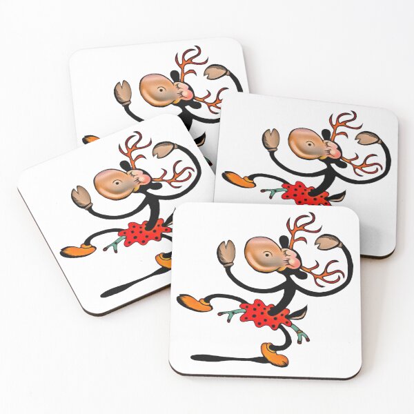 Item preview, Christmas Reindeer (Caribou) Dance, Funny Animal.  designed and sold by Cary Webb.