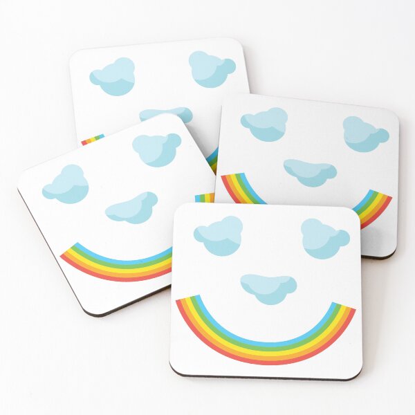 Item preview,  Cute Colorful Rainbow Face Smiling designed and sold by artado.