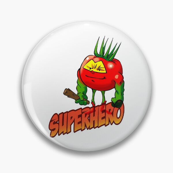Item preview, Superhero Tomato The Barbarian Bodybuilder Workout Power-lifter Weightlifter designed and sold by ProjectX23.