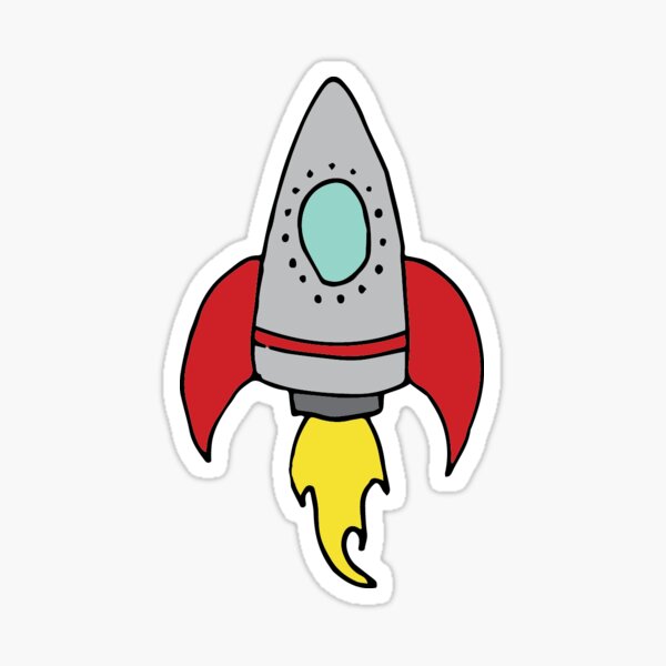 Item preview, Rocket Ship designed and sold by nicicky.