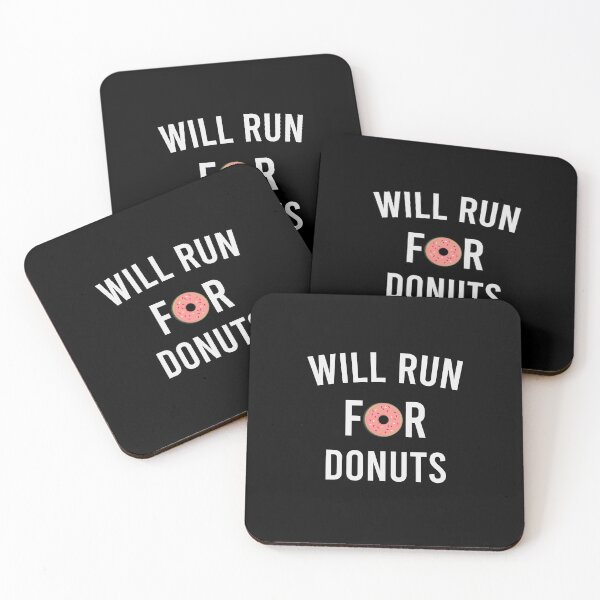 Item preview, Will Run for Donuts / Funny Runner Gift designed and sold by Chamssou.