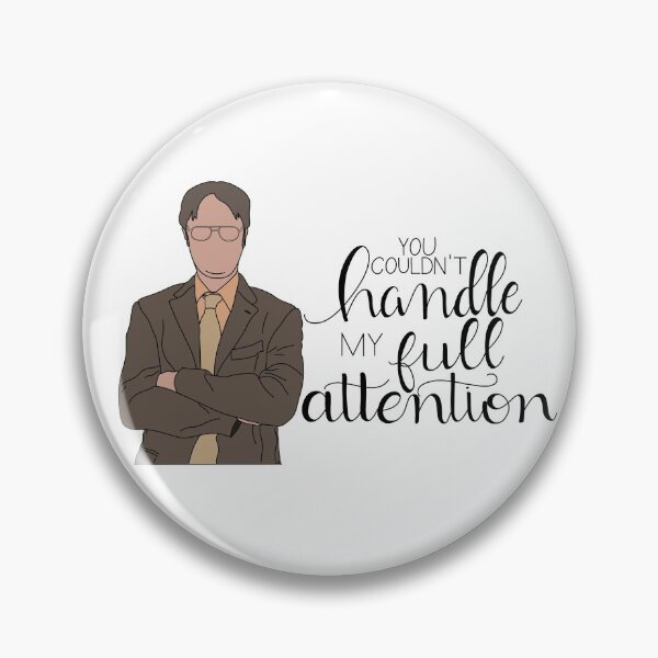Item preview, Dwight’s Attention designed and sold by writeanewpage.