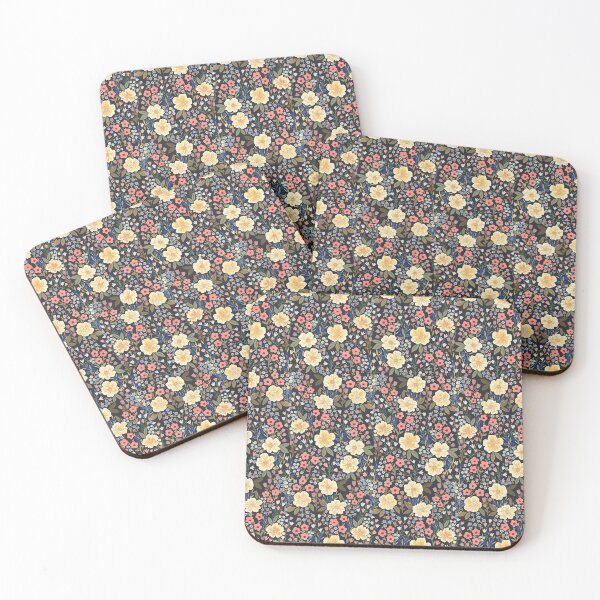 Flower Fields Coasters (Set of 4)